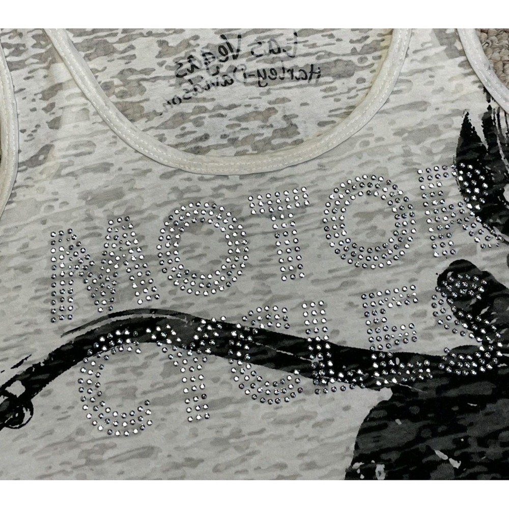 ๐ โซ (3) Harley Davidson HD Women's Tank Top Medium Lot Biker AOP Back Graphic - Picture 12 of 16